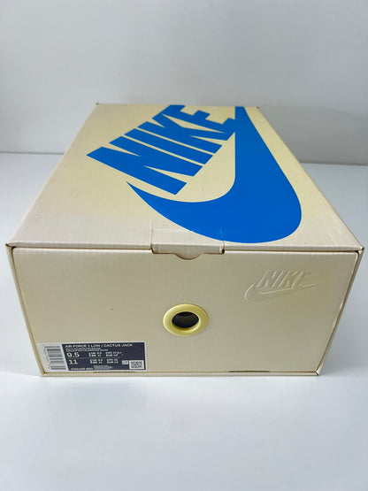 【中古品】【メンズ】 NIKE ナイキ × Travis Scott トラビス・スコット 別注 コラボ AIR FORCE 1 LOW/CACTUS JACK CN2405-900 エアフォース 1 ロー カクタスジャック スニーカー 靴 160-260801-kk-06-hon カラー：MULTI-COLOR/MUTED BRONZE 万代Net店