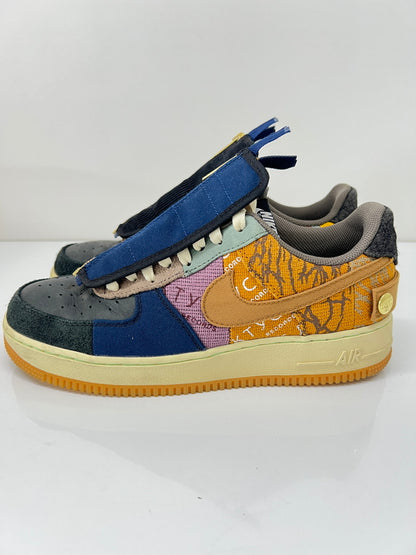 【中古品】【メンズ】 NIKE ナイキ × Travis Scott トラビス・スコット 別注 コラボ AIR FORCE 1 LOW/CACTUS JACK CN2405-900 エアフォース 1 ロー カクタスジャック スニーカー 靴 160-260801-kk-06-hon カラー：MULTI-COLOR/MUTED BRONZE 万代Net店