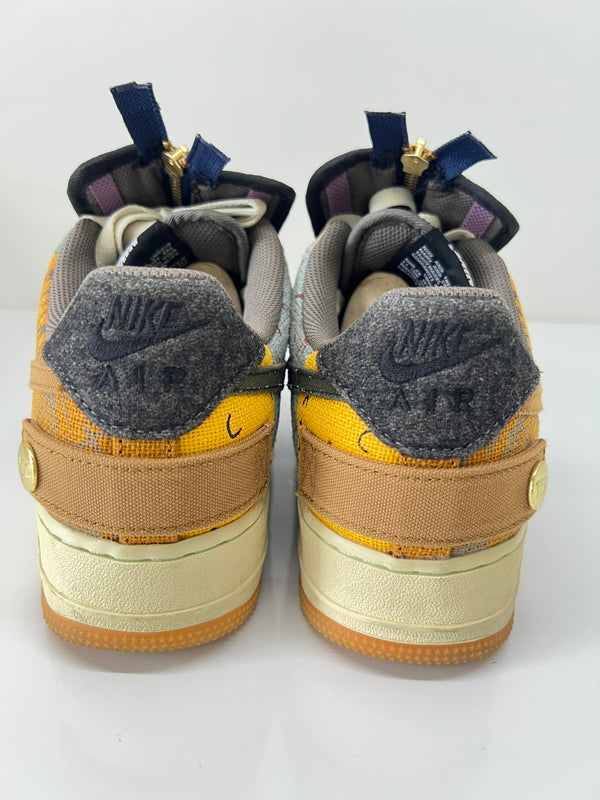 【中古品】【メンズ】 NIKE ナイキ × Travis Scott トラビス・スコット 別注 コラボ AIR FORCE 1 LOW/CACTUS JACK CN2405-900 エアフォース 1 ロー カクタスジャック スニーカー 靴 160-260801-kk-06-hon カラー：MULTI-COLOR/MUTED BRONZE 万代Net店
