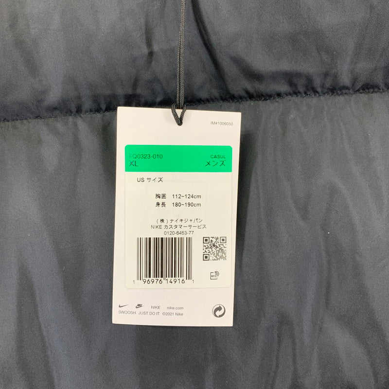 【中古美品】【メンズ】 SUPREME×NIKE 24SS DENIM PUFER VEST シュプリーム ナイキ デニムパファーベスト ダウンベスト 149-251226-nm-10-fuz サイズ：XL カラー：ブラック 万代Net店