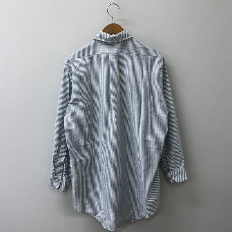 【中古品】【メンズ】 Brooks Brothers ブルックスブラザーズ 90’s B.D L/S SHIRT 90年代 ボタンダウン ロングスリーブ シャツ トップス ストライプ 長袖 145-250519-ks-13-fuz サイズ：15 1/2-31 カラー：ブルー 万代Net店