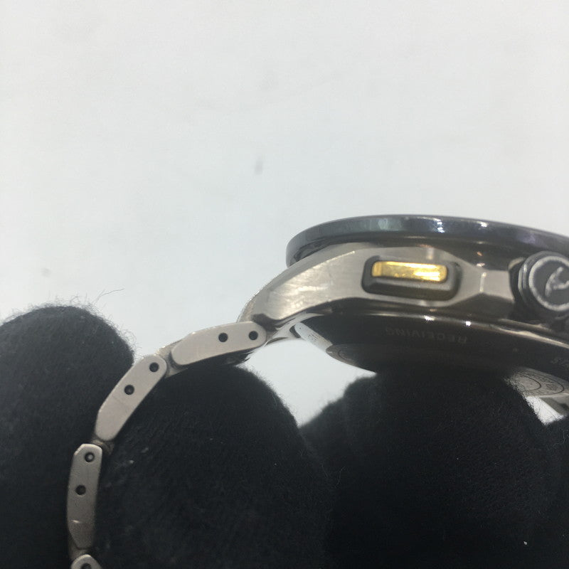 【中古品】【メンズ】 CASIO カシオ OCEANUS OCW-G1200D-1AJF TOUGHSOLAR オシアナス タフソーラー 腕時計 1000本限定モデル 197-250607-kk-07-tei カラー：チタン 万代Net店