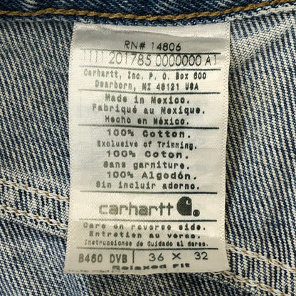 【中古品】【メンズ】 Carhartt カーハート RELAXED-FIT DENIM PANT B460 DVB リラックスフィット デニムパンツ ボトムス 156-250515-kk-30-tei サイズ：36 カラー：ライトインディゴ 万代Net店