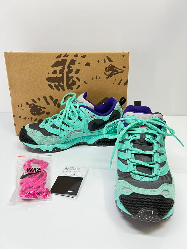 【中古品】【メンズ】 NIKE ナイキ ×UNDEFEATED アンディフィーテッド FN7546-301 AIR TERRA HUMARA エア テラ フマラ 靴 ローカットスニーカー 160-260924-AS-29-hon サイズ：27cm US9 カラー：LIGHT MENTA/BLACK-IRON GREY 万代Net店