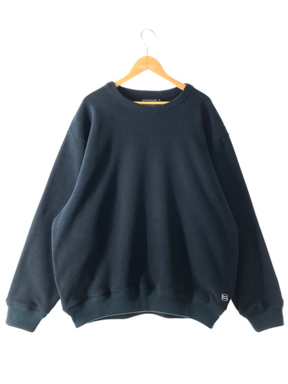 【中古品】【メンズ】 STABRIDGE スタブリッジ ULTIMATE CREWNECK FLEECE クルーネック フリース 長袖Tシャツ ロングスリーブ 142-261002-AS-23-hon サイズ：XL カラー：ネイビー 万代Net店