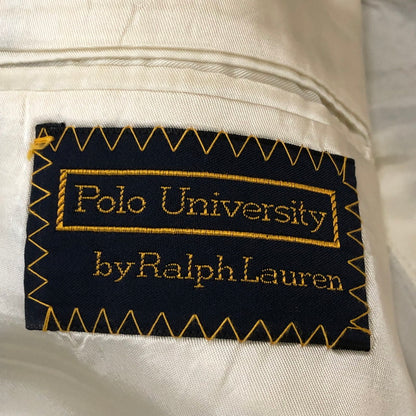 【中古品】【メンズ】 POLO UNIVERSTY by RALPH LAUREN ポロユニバーシティー バイ ラルフローレン 2B CHECK TAILORED JACKET 2B チェック テーラードジャケット トップス 147-250512-KS-24-tei カラー：ネイビー 万代Net店