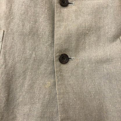 【中古品】【メンズ】 AVON HOUSE エーボンハウス COTTON LINEN JACKET EJL3110 コットン リネン ジャケット トップス ブレザー 145-250519-KS-18-tei サイズ：FL カラー：グレー 万代Net店