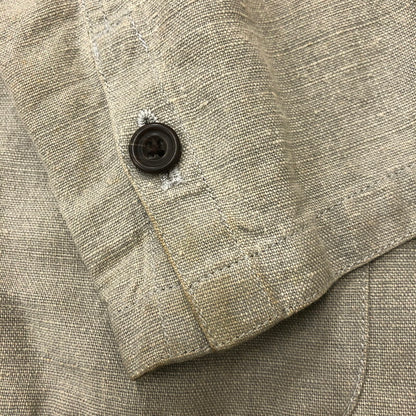 【中古品】【メンズ】 AVON HOUSE エーボンハウス COTTON LINEN JACKET EJL3110 コットン リネン ジャケット トップス ブレザー 145-250519-KS-18-tei サイズ：FL カラー：グレー 万代Net店