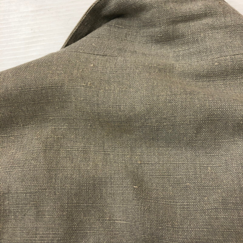 【中古品】【メンズ】 AVON HOUSE エーボンハウス COTTON LINEN JACKET EJL3110 コットン リネン ジャケット トップス ブレザー 145-250519-KS-18-tei サイズ：FL カラー：グレー 万代Net店