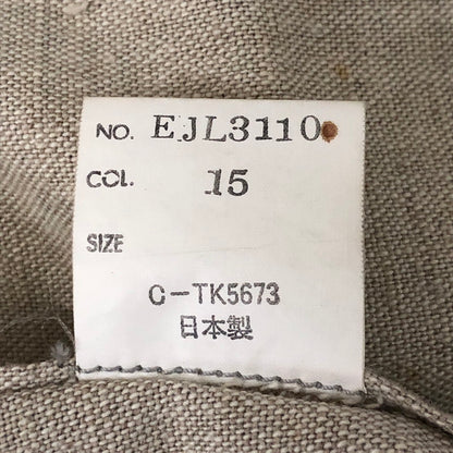 【中古品】【メンズ】 AVON HOUSE エーボンハウス COTTON LINEN JACKET EJL3110 コットン リネン ジャケット トップス ブレザー 145-250519-KS-18-tei サイズ：FL カラー：グレー 万代Net店