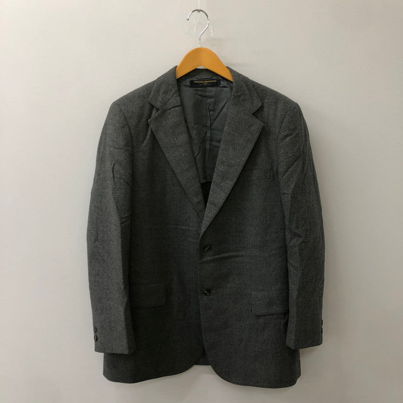 【中古品】【メンズ】 Brooks Brothers ブルックスブラザーズ WOOL 2B TAILORED JACKET & SLACKS SET UP 0002 JA 64W SVBD6114 ウール2Bテーラードジャケット スラックス セットアップ 147-250518-kk-14-tei サイズ：98 AB6 カラー：グレー 万代Net店