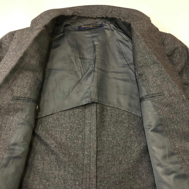 【中古品】【メンズ】 Brooks Brothers ブルックスブラザーズ WOOL 2B TAILORED JACKET & SLACKS SET UP 0002 JA 64W SVBD6114 ウール2Bテーラードジャケット スラックス セットアップ 147-250518-kk-14-tei サイズ：98 AB6 カラー：グレー 万代Net店