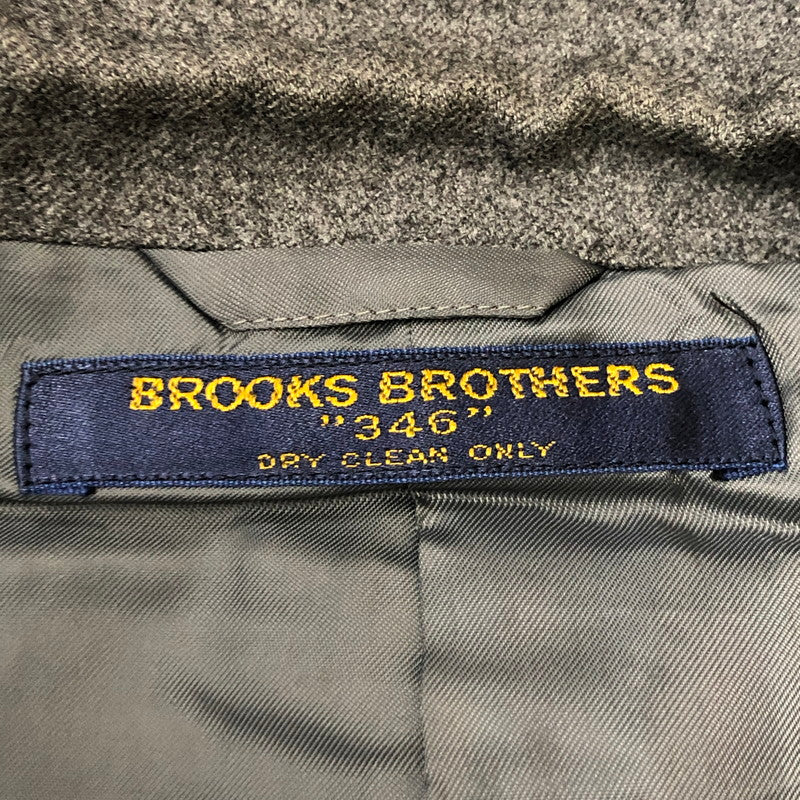 【中古品】【メンズ】 Brooks Brothers ブルックスブラザーズ WOOL 2B TAILORED JACKET & SLACKS SET UP 0002 JA 64W SVBD6114 ウール2Bテーラードジャケット スラックス セットアップ 147-250518-kk-14-tei サイズ：98 AB6 カラー：グレー 万代Net店