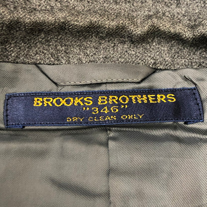 【中古品】【メンズ】 Brooks Brothers ブルックスブラザーズ WOOL 2B TAILORED JACKET & SLACKS SET UP 0002 JA 64W SVBD6114 ウール2Bテーラードジャケット スラックス セットアップ 147-250518-kk-14-tei サイズ：98 AB6 カラー：グレー 万代Net店