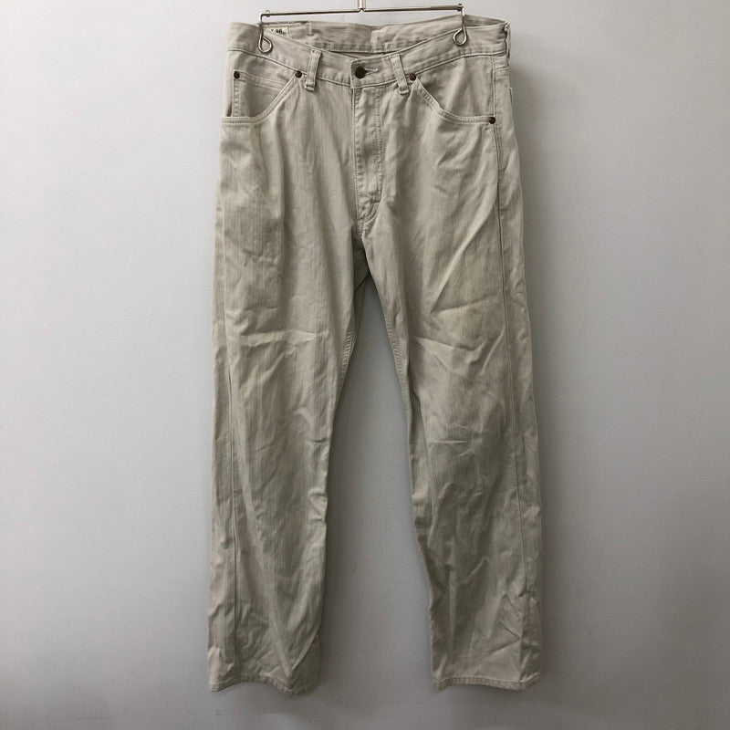 【中古品】【メンズ】 Lee リー Lot.1250 WESTERCORD PANTS ウエスターコードパンツ ボトムス 復刻 156-250518-kk-24-tei サイズ：34 カラー：グレーアイボリー 万代Net店
