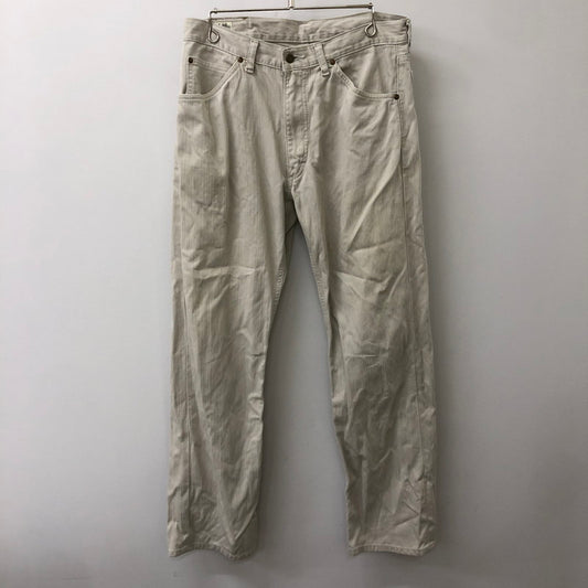 【中古品】【メンズ】 Lee リー Lot.1250 WESTERCORD PANTS ウエスターコードパンツ ボトムス 復刻 156-250518-kk-24-tei サイズ：34 カラー：グレーアイボリー 万代Net店