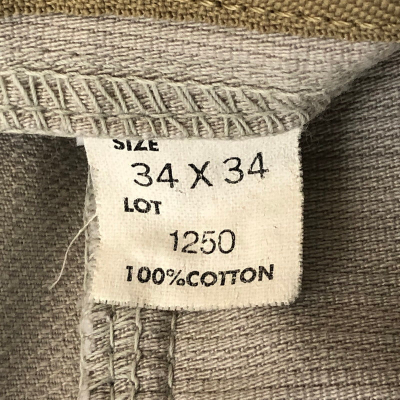 【中古品】【メンズ】 Lee リー Lot.1250 WESTERCORD PANTS ウエスターコードパンツ ボトムス 復刻 156-250518-kk-24-tei サイズ：34 カラー：グレーアイボリー 万代Net店