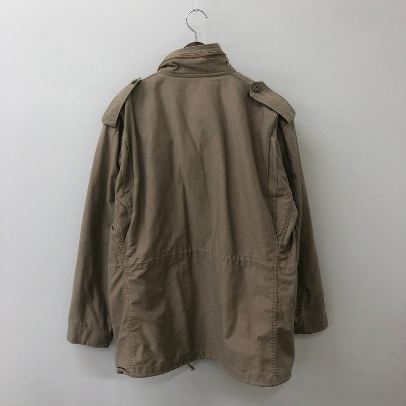 【現状渡し品】【メンズ】 ALPHA INDUSTRIES アルファインダストリーズ M-65 FIELD JACKET 2050-014 M-65フィールド ジャケット アウター ミリタリージャケット 145-250519-KS-16-tei サイズ：M カラー：ベージュ 万代Net店