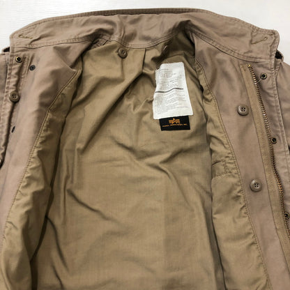 【現状渡し品】【メンズ】 ALPHA INDUSTRIES アルファインダストリーズ M-65 FIELD JACKET 2050-014 M-65フィールド ジャケット アウター ミリタリージャケット 145-250519-KS-16-tei サイズ：M カラー：ベージュ 万代Net店