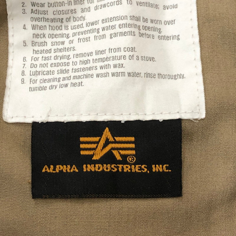 【現状渡し品】【メンズ】 ALPHA INDUSTRIES アルファインダストリーズ M-65 FIELD JACKET 2050-014 M-65フィールド ジャケット アウター ミリタリージャケット 145-250519-KS-16-tei サイズ：M カラー：ベージュ 万代Net店