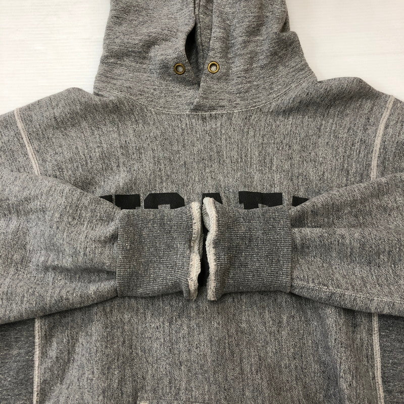 【中古品】【メンズ】 Buzz Rickson's バズリクソンズ × BEAMS ビームス 別注 コラボ 21AW U.S.AIR FORCE ACADEMY REVERSE SWEAT PARKA アメリカ空軍学校 リバースウェット パーカー トップス プルオーバーフーディー 145-250512-ks-20-fuz サイズ：L カラー：ライトグレー 万代Net店