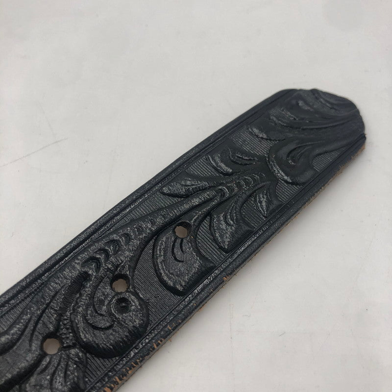 【中古品】【メンズ】 RockMount ロックマウント LEATHER STUDS BELT USA製 レザー スタッズベルト アクセサリー 服飾雑貨 205-250612-kk-07-tei サイズ：36 カラー：ブラック 万代Net店