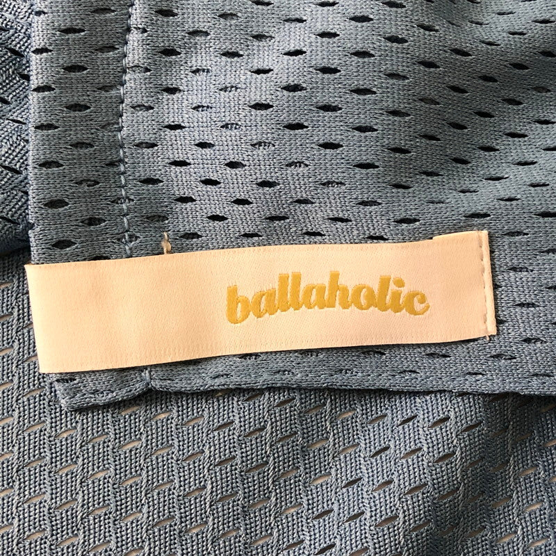 【中古品】【メンズ】 BALLAHOLIC ボーラホリック TSC MESH T-SHIRT BHCTO-00751-GBL-XL メッシュ Tシャツ 半袖 トップス 147-251015-yo-14-tei サイズ：XL カラー：gris blue 万代Net店