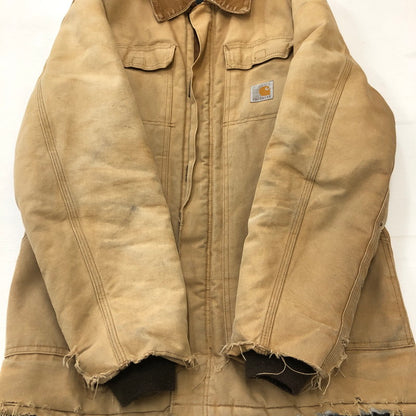 【現状渡し品】【メンズ】 Carhartt カーハート TRADITIONAL COAT CQ186 トラディショナルコート アウター 145-250519-KS-11-tei サイズ：38 カラー：BROWN 万代Net店