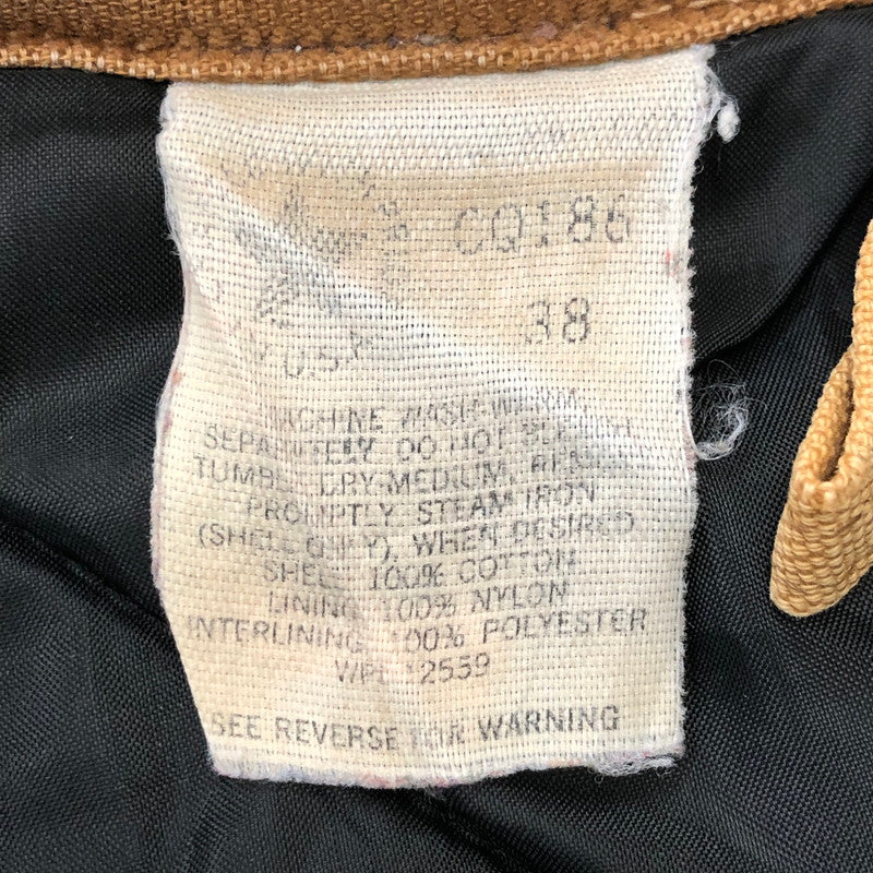 【現状渡し品】【メンズ】 Carhartt カーハート TRADITIONAL COAT CQ186 トラディショナルコート アウター 145-250519-KS-11-tei サイズ：38 カラー：BROWN 万代Net店