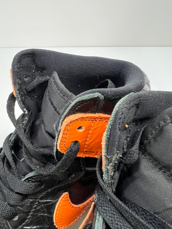 【中古品】【メンズ】 NIKE ナイキ 555088-028 AIR JORDAN 1 HIGH SHATTERED BACKBOARD 3.0 エアジョーダン 靴 シューズ ハイカット スニーカー 160-260927-AS-2-hon サイズ：27cm US9 カラー：オレンジ/ブラック 万代Net店