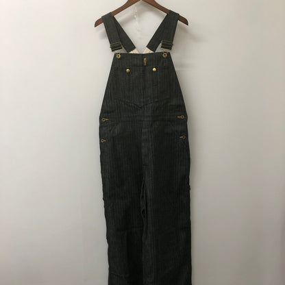 【中古品】【メンズ】 OLD CROW オールドクロウ DENIM OVERALL 0C-21-SS-03 デニム オーバーオール ボトムス パンツ 145-250522-kk-60-tei サイズ：S カラー：ブラック 万代Net店