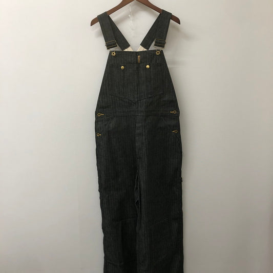 【中古品】【メンズ】 OLD CROW オールドクロウ DENIM OVERALL 0C-21-SS-03 デニム オーバーオール ボトムス パンツ 145-250522-kk-60-tei サイズ：S カラー：ブラック 万代Net店