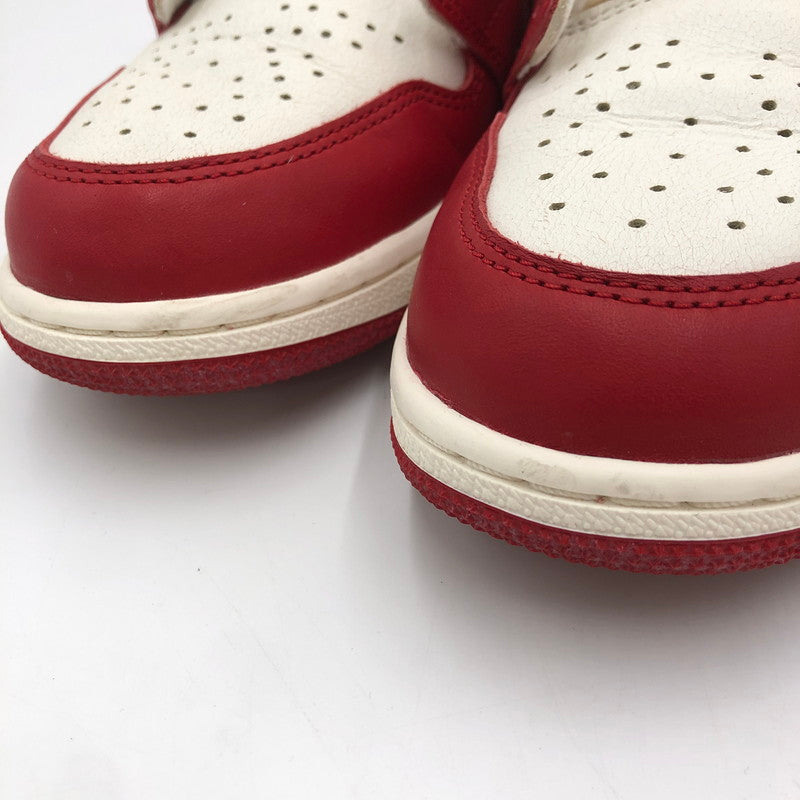 【中古美品】【メンズ】 NIKE ナイキ AIR JORDAN 1 HIGH OG LOST & FOUND CHICAGO DZ5485-612 エアジョーダン 1 レトロ ハイ オリジナル ロスト&ファウンド/シカゴ スニーカー 靴 160-250606-kk-12-tei カラー：VARSITY RED/BLACK-SAIL-MUSLIN 万代Net店