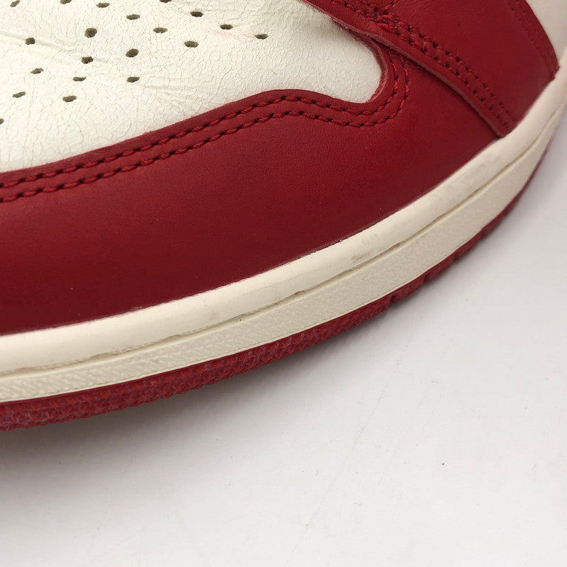 【中古美品】【メンズ】 NIKE ナイキ AIR JORDAN 1 HIGH OG LOST & FOUND CHICAGO DZ5485-612 エアジョーダン 1 レトロ ハイ オリジナル ロスト&ファウンド/シカゴ スニーカー 靴 160-250606-kk-12-tei カラー：VARSITY RED/BLACK-SAIL-MUSLIN 万代Net店