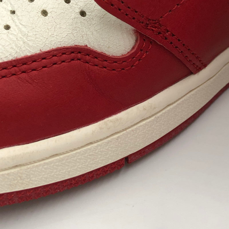 【中古美品】【メンズ】 NIKE ナイキ AIR JORDAN 1 HIGH OG LOST & FOUND CHICAGO DZ5485-612 エアジョーダン 1 レトロ ハイ オリジナル ロスト&ファウンド/シカゴ スニーカー 靴 160-250606-kk-12-tei カラー：VARSITY RED/BLACK-SAIL-MUSLIN 万代Net店