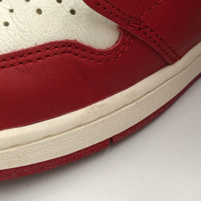 【中古美品】【メンズ】 NIKE ナイキ AIR JORDAN 1 HIGH OG LOST & FOUND CHICAGO DZ5485-612 エアジョーダン 1 レトロ ハイ オリジナル ロスト&ファウンド/シカゴ スニーカー 靴 160-250606-kk-12-tei カラー：VARSITY RED/BLACK-SAIL-MUSLIN 万代Net店