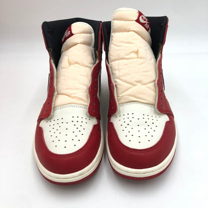 【中古美品】【メンズ】 NIKE ナイキ AIR JORDAN 1 HIGH OG LOST & FOUND CHICAGO DZ5485-612 エアジョーダン 1 レトロ ハイ オリジナル ロスト&ファウンド/シカゴ スニーカー 靴 160-250606-kk-12-tei カラー：VARSITY RED/BLACK-SAIL-MUSLIN 万代Net店