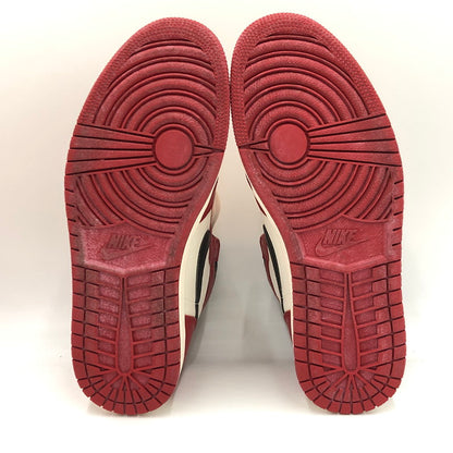 【中古美品】【メンズ】 NIKE ナイキ AIR JORDAN 1 HIGH OG LOST & FOUND CHICAGO DZ5485-612 エアジョーダン 1 レトロ ハイ オリジナル ロスト&ファウンド/シカゴ スニーカー 靴 160-250606-kk-12-tei カラー：VARSITY RED/BLACK-SAIL-MUSLIN 万代Net店