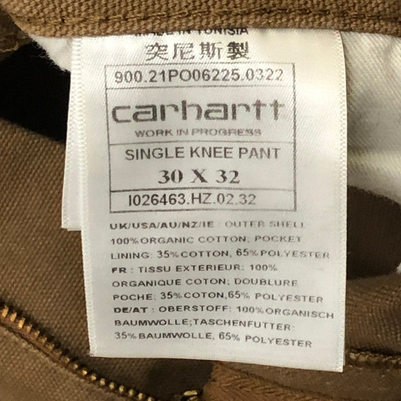 【中古品】【メンズ】 Carhartt WIP カーハート ワークインプログレス SINGLE KNEE PANT I026463 シングルニー パンツ ボトムス ワークパンツ 156-250518-kk-31-tei サイズ：30 カラー：ダークネイビー 万代Net店