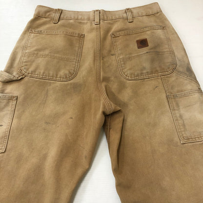 【中古品】【メンズ】 Carhartt カーハート WASHED DUCK PAINTER PANTS B11-BRN ウォッシュド ダックペインターパンツ ボトムス メキシコ製 156-250522-kk-57-tei サイズ：32 カラー：ブラウン 万代Net店