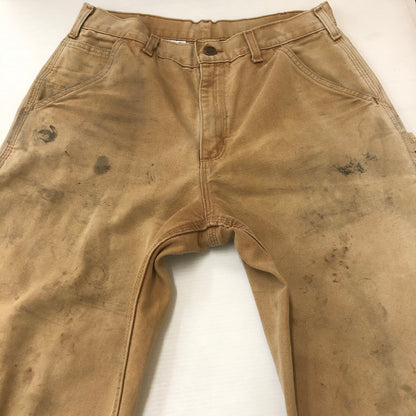 【中古品】【メンズ】 Carhartt カーハート WASHED DUCK PAINTER PANTS B11-BRN ウォッシュド ダックペインターパンツ ボトムス メキシコ製 156-250522-kk-57-tei サイズ：32 カラー：ブラウン 万代Net店