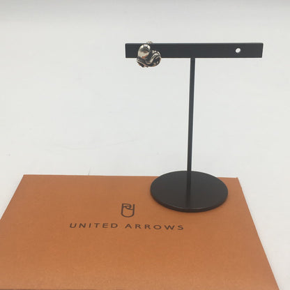 【中古品】【メンズ】 CHROME HEARTS クロムハーツ STUD HEART ハート スタッドピアス アクセサリー 190-250607-kk-04-fuz カラー：シルバー 万代Net店