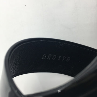 【中古品】【レディース】 シルエットライン モノグラム サンダル BR0198 パテント レザー 靴 179-250519-KS-24-tei サイズ：34 カラー：ブラック 万代Net店