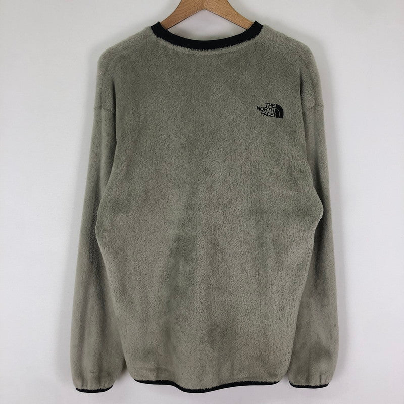 【中古品】【メンズ】 THE NORTH FACE ザ・ノースフェイス VERSA MID CREW NA72480 バーサ ミッド クルー 長袖 トップス フリース 144-251126-ks-19-tei サイズ：M カラー：グレー 万代Net店