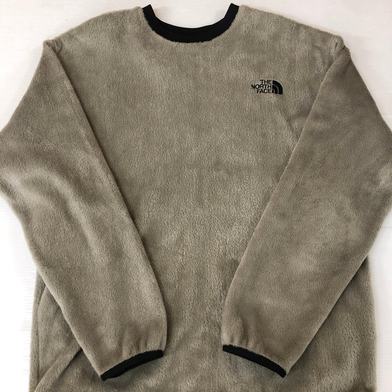 【中古品】【メンズ】 THE NORTH FACE ザ・ノースフェイス VERSA MID CREW NA72480 バーサ ミッド クルー 長袖 トップス フリース 144-251126-ks-19-tei サイズ：M カラー：グレー 万代Net店