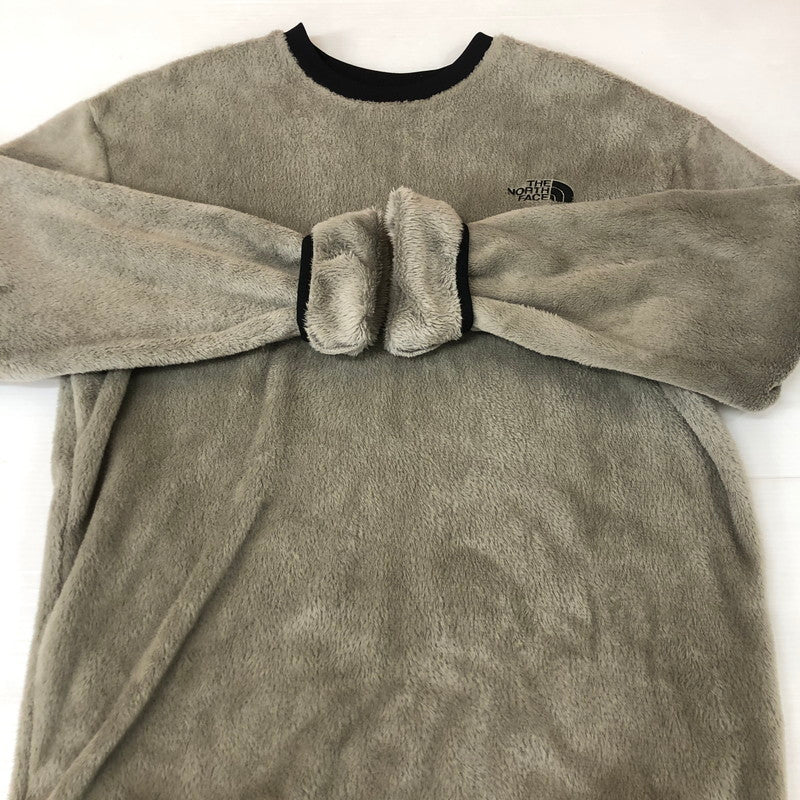 【中古品】【メンズ】 THE NORTH FACE ザ・ノースフェイス VERSA MID CREW NA72480 バーサ ミッド クルー 長袖 トップス フリース 144-251126-ks-19-tei サイズ：M カラー：グレー 万代Net店