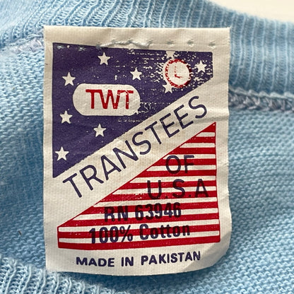 【現状渡し品】【メンズ】 TRANSTEES トランスティーズ BIKINI INSPECTOR HAWAII TEE ビキニ インペクター ハワイ Tシャツ 半袖 トップス 145-260731-sa-04-tei サイズ：L カラー：ブルー 万代Net店
