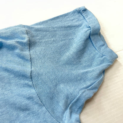 【現状渡し品】【メンズ】 TRANSTEES トランスティーズ BIKINI INSPECTOR HAWAII TEE ビキニ インペクター ハワイ Tシャツ 半袖 トップス 145-260731-sa-04-tei サイズ：L カラー：ブルー 万代Net店
