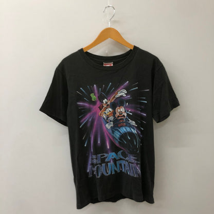 【中古品】【メンズ】 DISNEY MICKEY.INC ディズニー ミッキー 90’s SPACE MOUNTAIN S/S PRINT TEE 90年代 スペースマウンテン ショートスリーブ プリント Tシャツ 半袖 トップス 145-250522-kk-19-tei サイズ：S カラー：チャコール 万代Net店