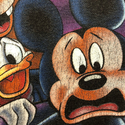 【中古品】【メンズ】 DISNEY MICKEY.INC ディズニー ミッキー 90’s SPACE MOUNTAIN S/S PRINT TEE 90年代 スペースマウンテン ショートスリーブ プリント Tシャツ 半袖 トップス 145-250522-kk-19-tei サイズ：S カラー：チャコール 万代Net店